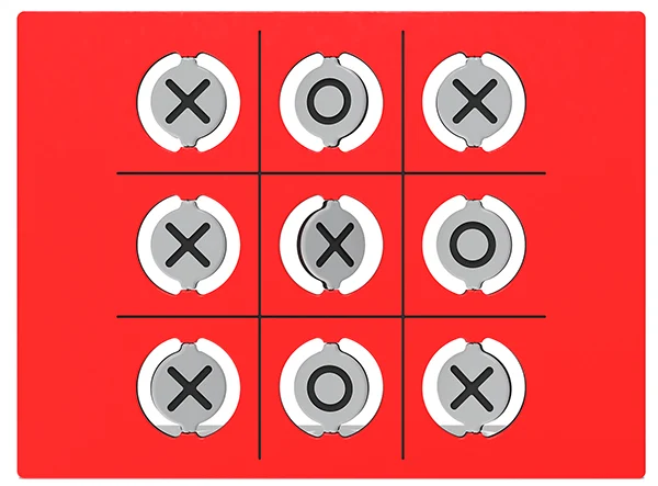 Flip-Over Noughts and Crosses Play Panel Thumbnail 2