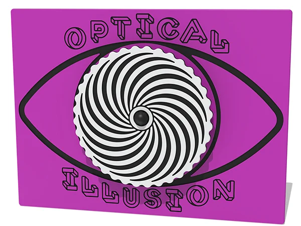 Spinning Spiral Optical Illusion Play Panel Thumbnail 1