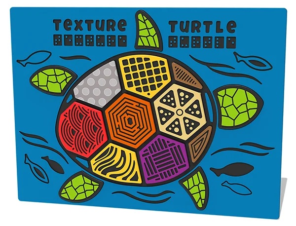 Sensory Texture Turtle Play Panel