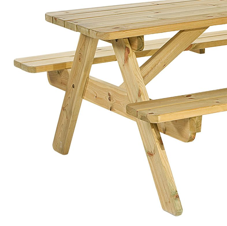 Timber (treated pine) Picnic bench Thumbnail 2