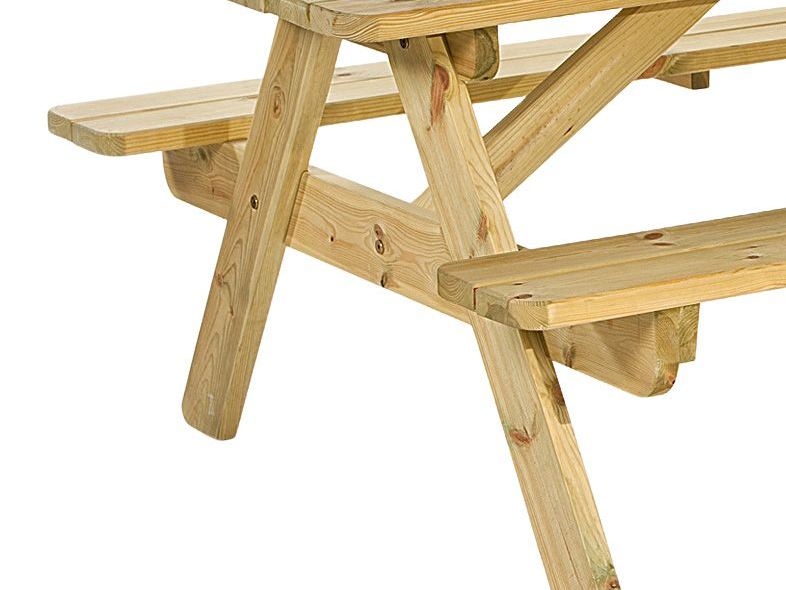 Timber (treated pine) Picnic bench Thumbnail 2