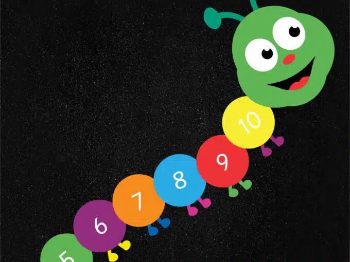 Numeracy Solid Colour Caterpillar Thumbnail 1