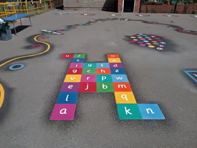 Bespoke Playgrounds with Custom Markings