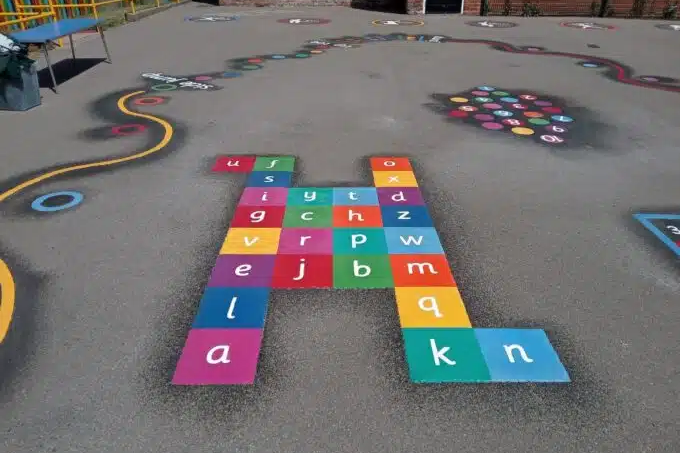 Bespoke Playgrounds with Custom Markings