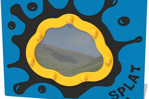 Splat Mirror Play Panel