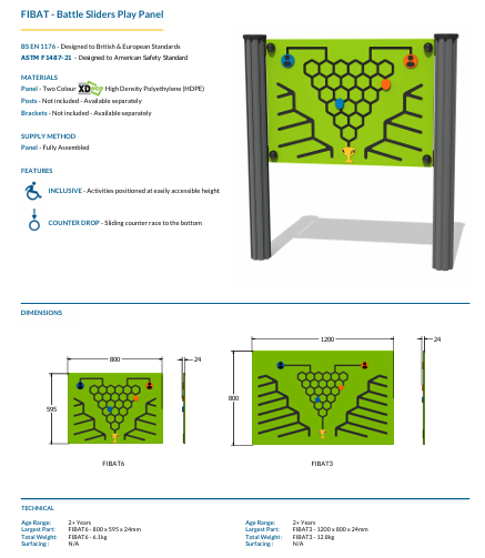 Battle Sliders Play Panel Specification