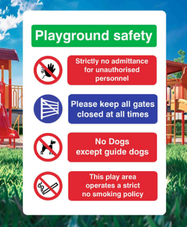 Playground Signs  Thumbnail 2