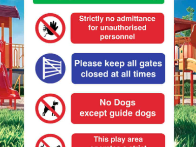 Playground Signs Thumbnail 2