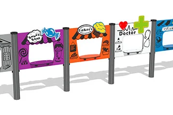 Toy Town Play Panel Set
