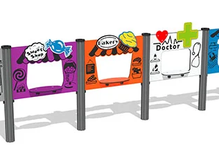 Toy Town Play Panel Set Thumbnail 1