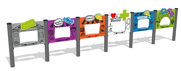 Toy Town Play Panel Set