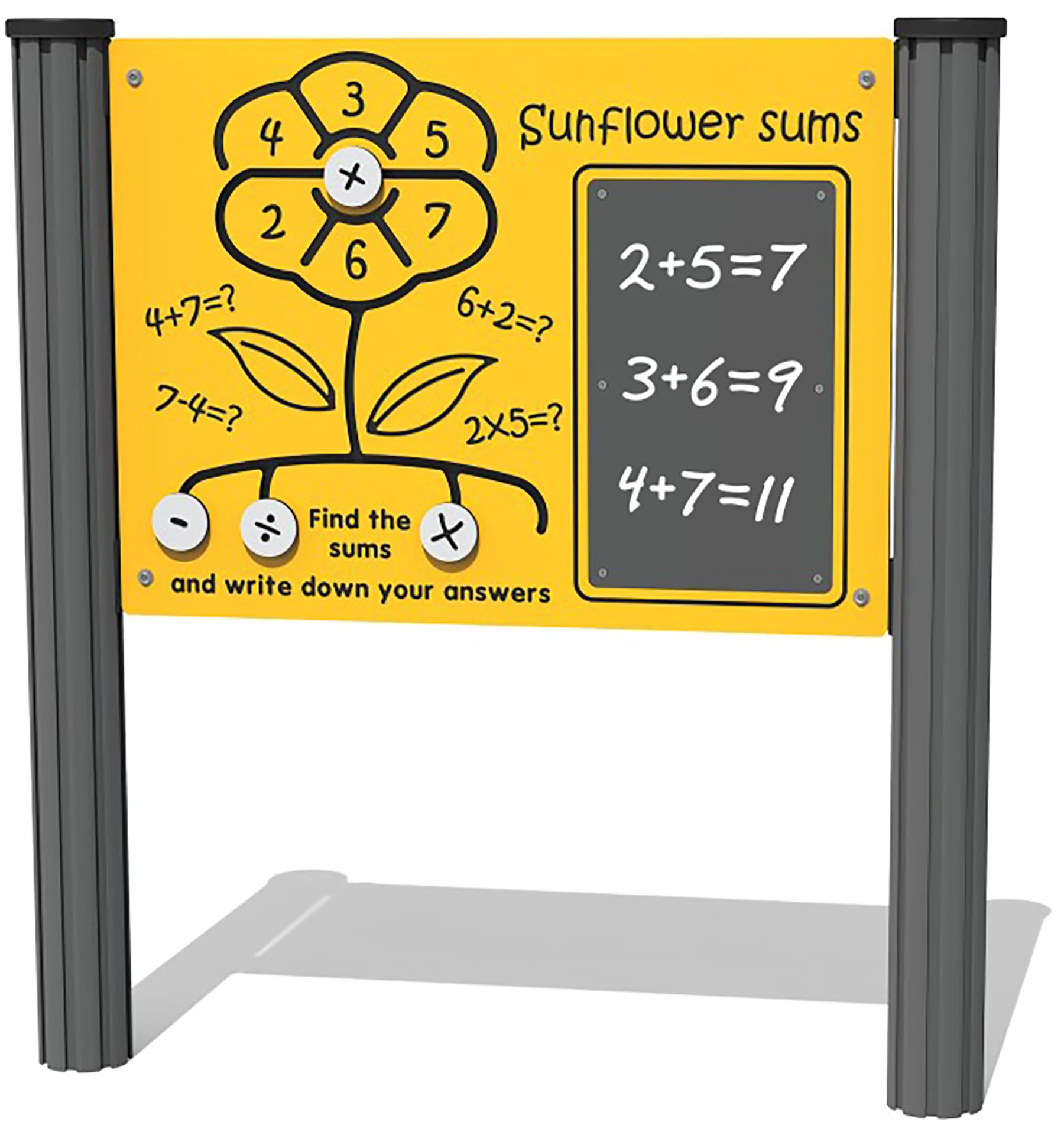 Sunflower Sums Play Panel Thumbnail 3