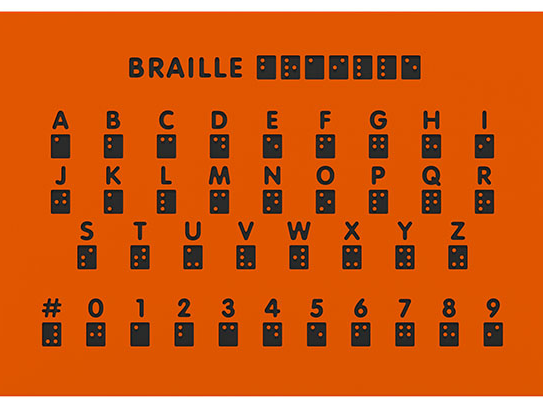 Braille Alphabet and Number Play Panel Thumbnail 2