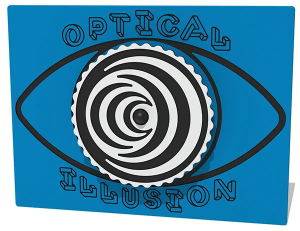 Wormhole Optical Illusion Play Panel
