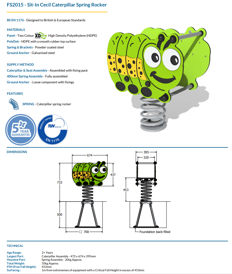 Cecil Catepillar Specification