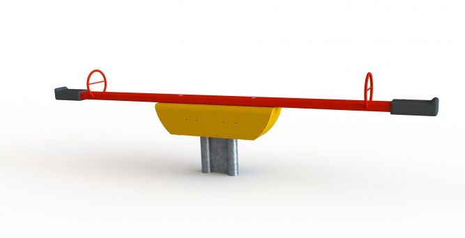Traditional Playground Seesaws 