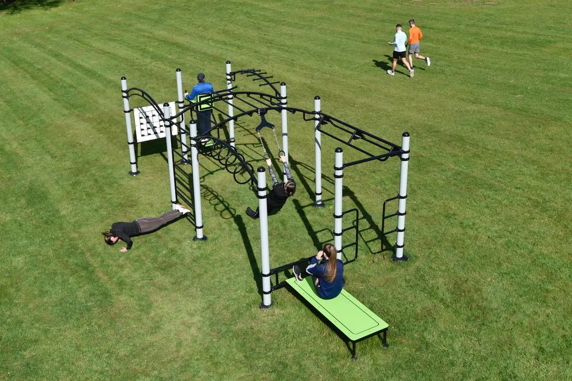 Outdoor Calisthenics Gym Multi-Functional Fitness Rigs
