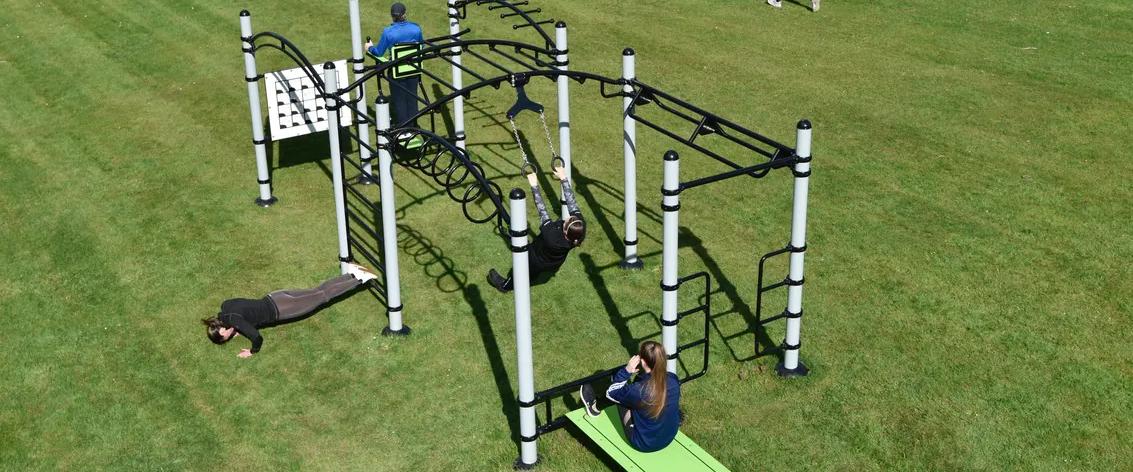 Outdoor Calisthenics Gym Multi-Functional Fitness Rigs - Calisthenics & Parkour