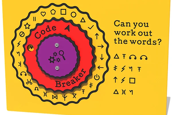 Concentric Code Breaker Play Panel