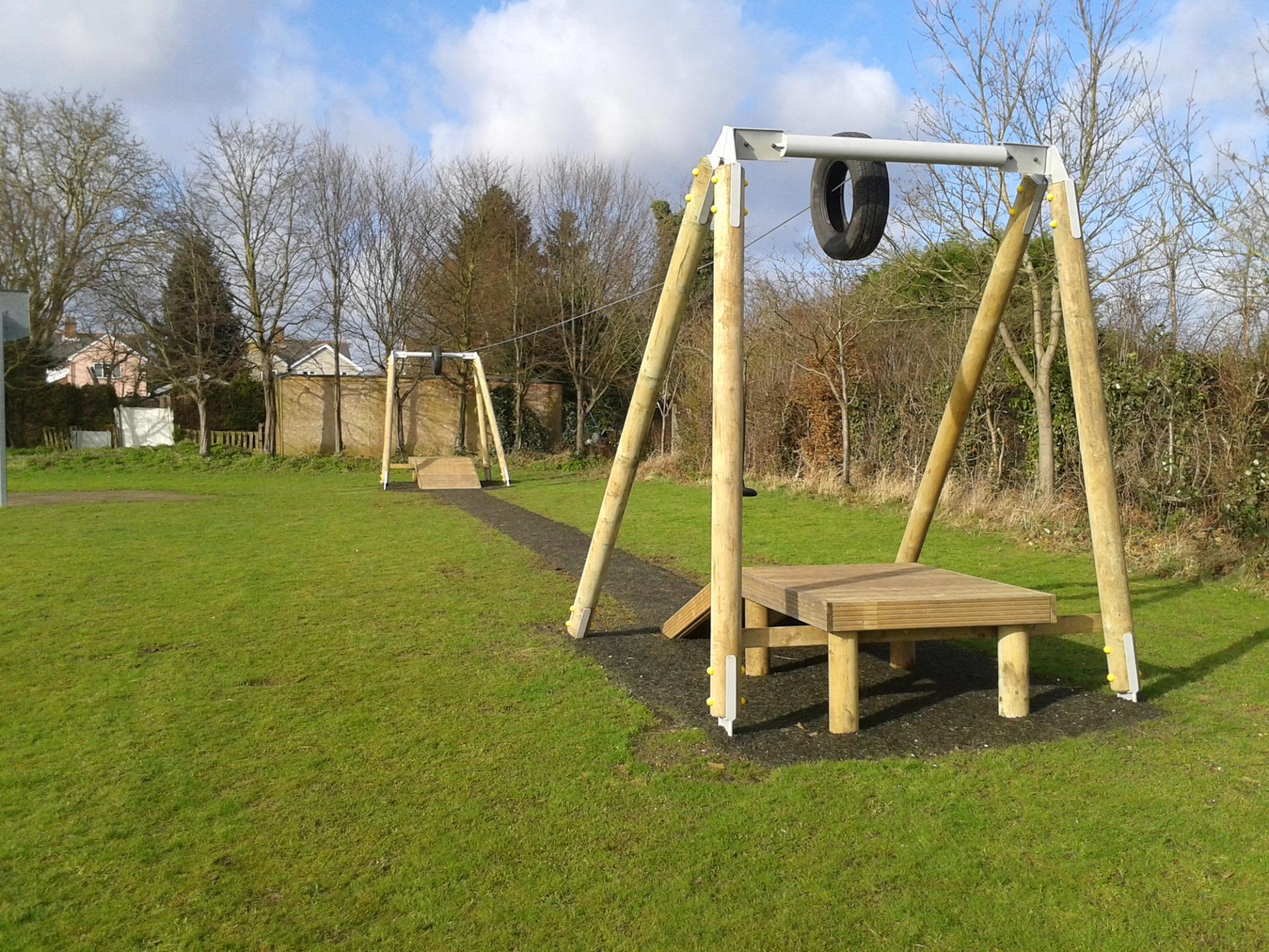 Wooden Take-Off Ramp
