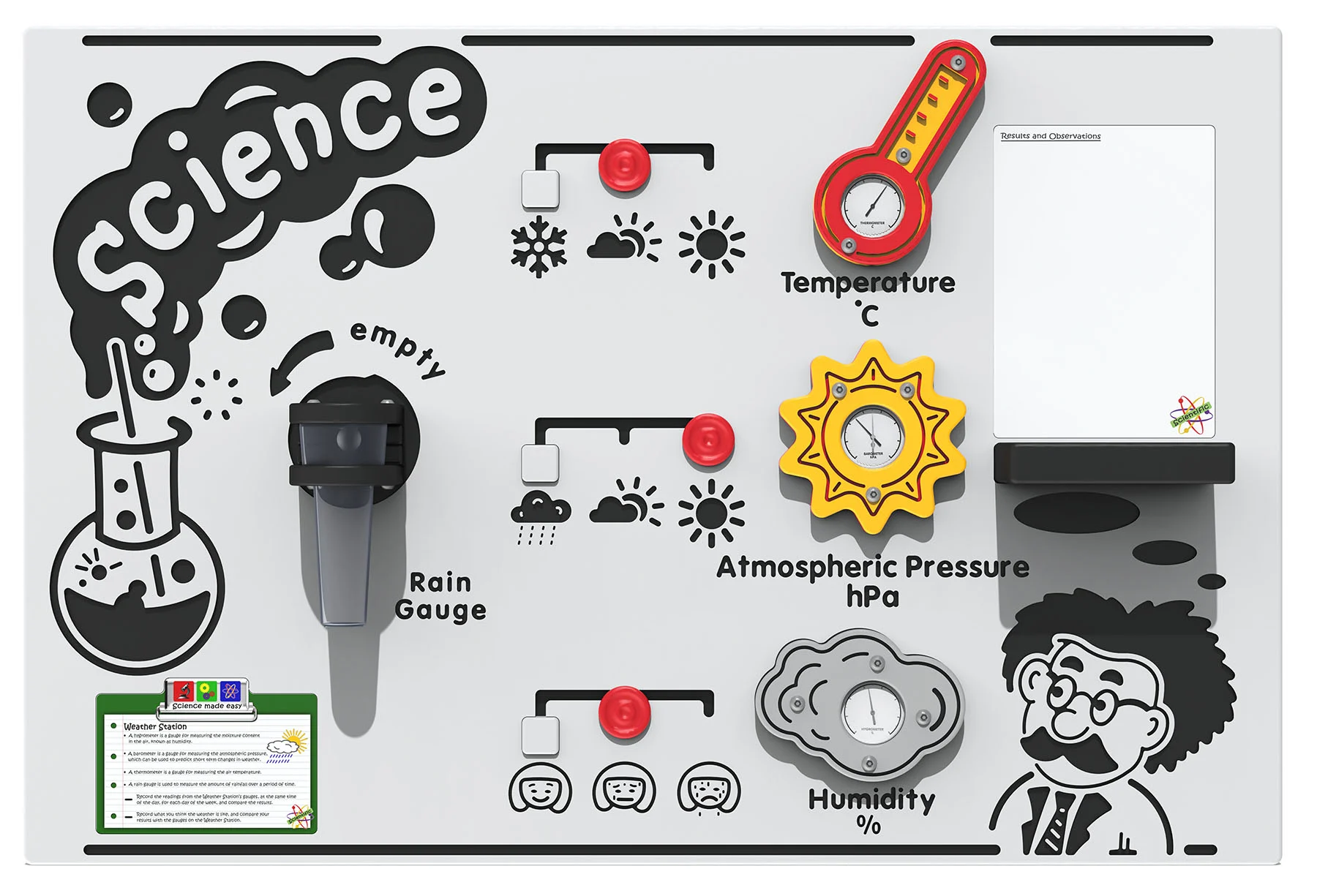 Scientific Weather Station Play Panel Thumbnail 2