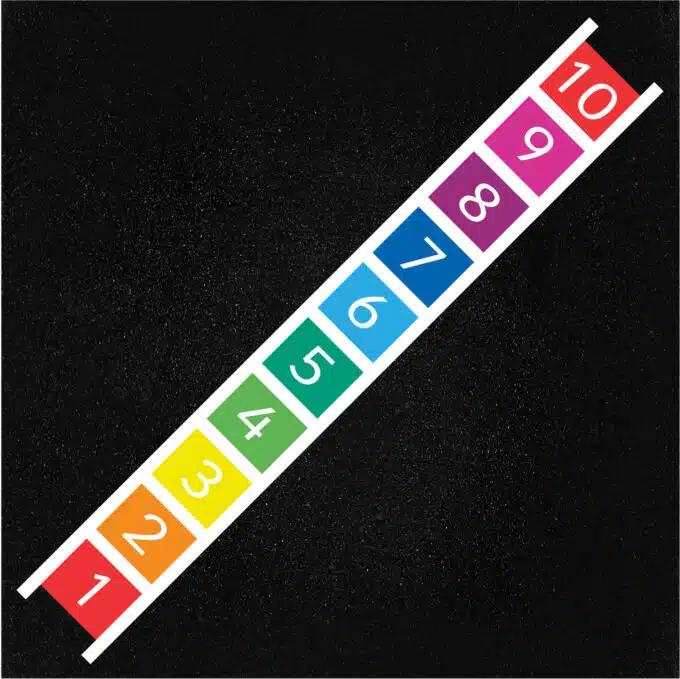 Numeracy Solid Colour Ladder