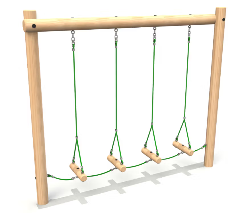 Swinging Log Walk