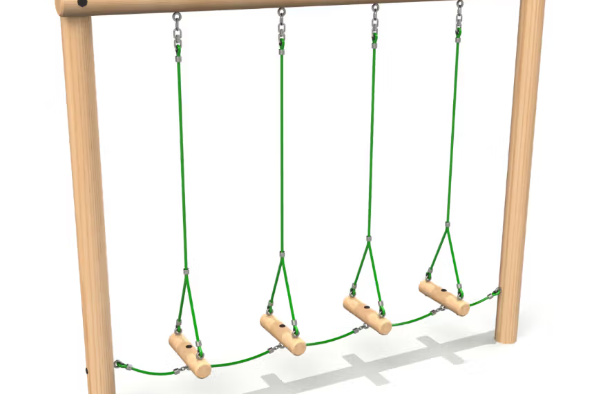 Swinging Log Walk