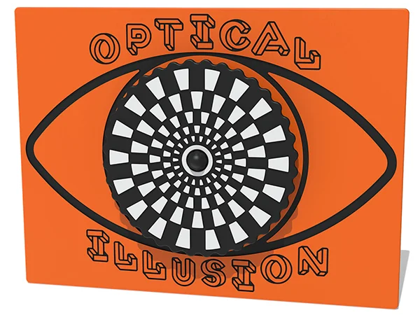 Revolving Rectangles Optical Illusion Play Panel Thumbnail 1