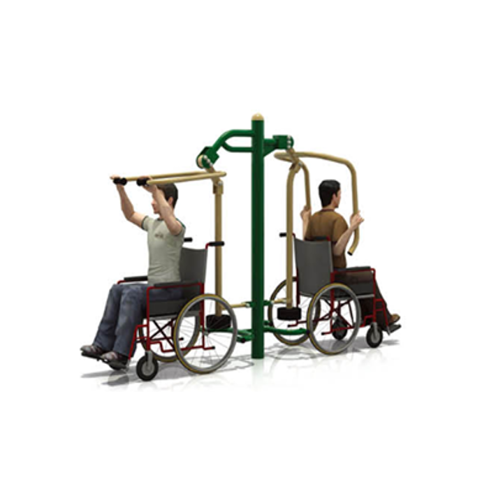 Wheelchair Accessible Combi Pull Down Challenger & Power Push Thumbnail 3