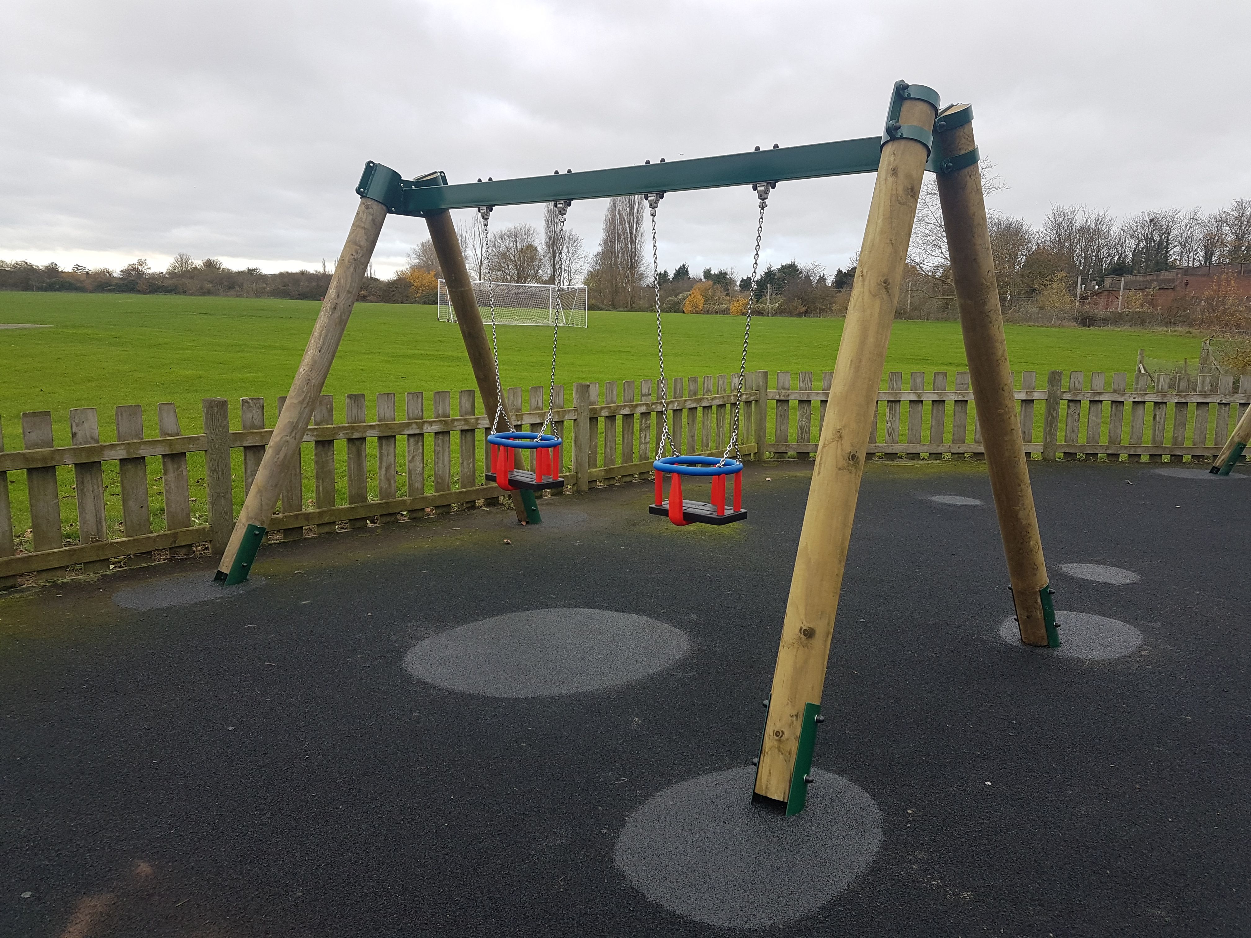 Wooden Cradle Swing