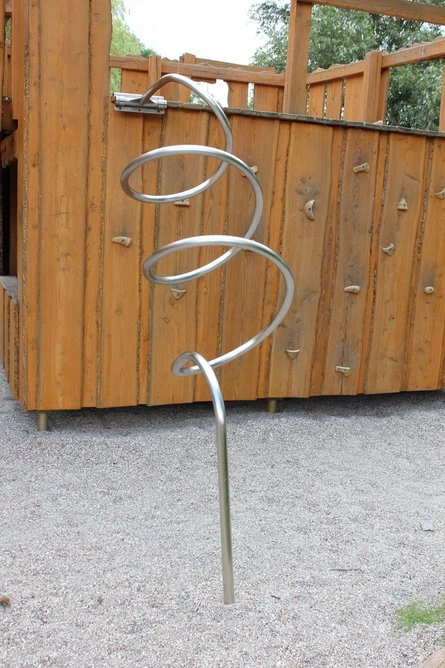 Spiral sliding tube