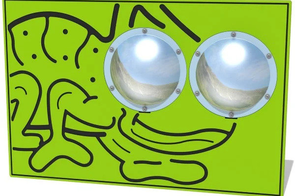 Zoom Bug Eyes Chameleon Play Panel