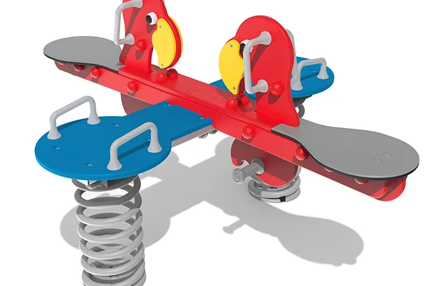 Parrot Spring Seesaw