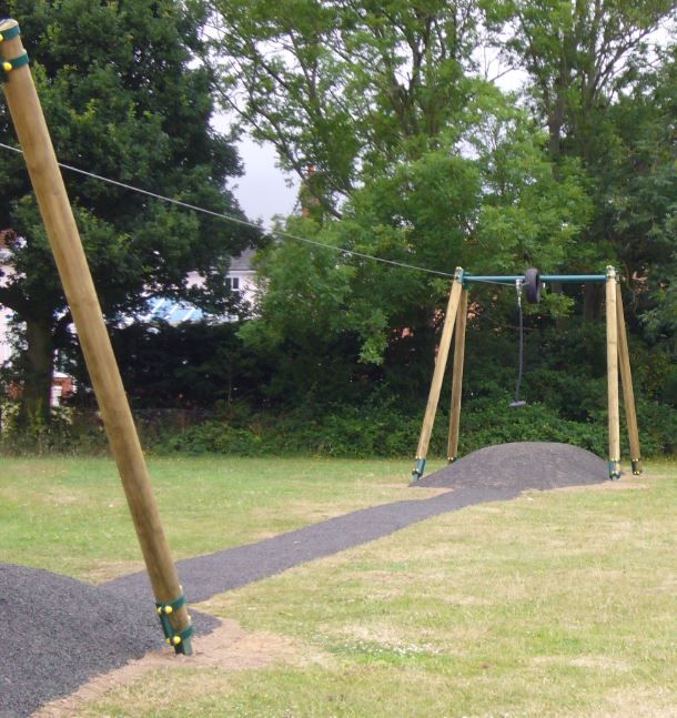 Wooden Aerial Runway