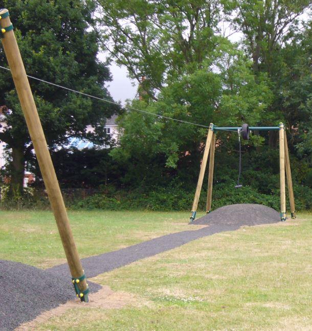 Wooden Aerial Runway