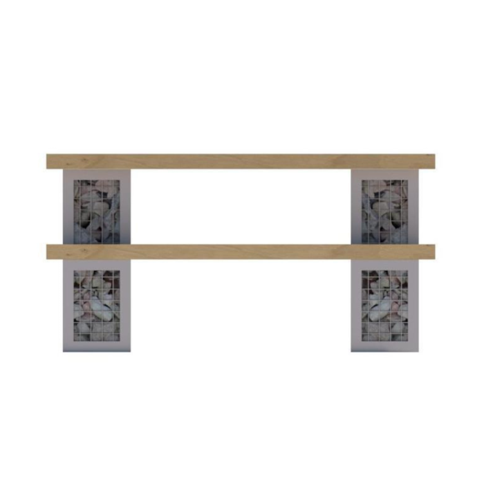 Gabion Picnic Table Thumbnail 2