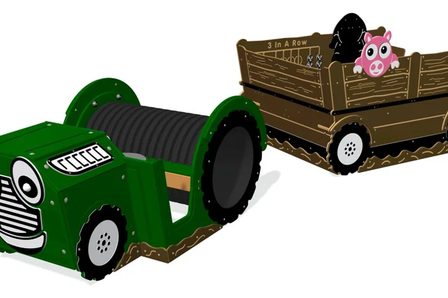 Terry the Tractor and Activity Trailer Set