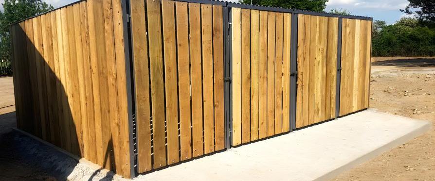 Commercial Bin Storage - Outdoor Infrastructure