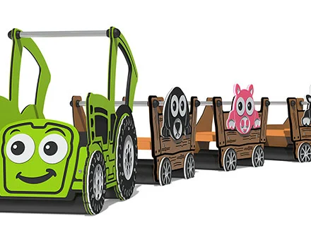 Toby the Tractor and Trailer Set Thumbnail 2
