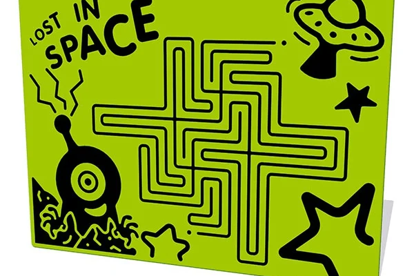 Lost in Space Maze Play Panel