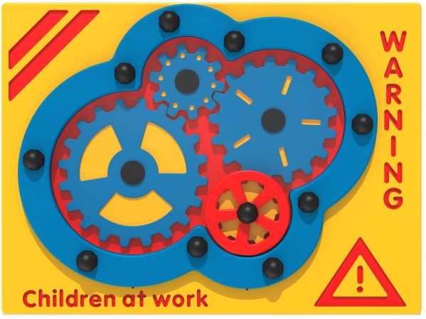 Children at Work Cog Play Panel Thumbnail 2