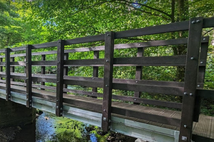 Re-Life Recycled Plastic Bridge