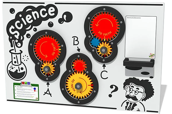 Scientific Gears Play Panel