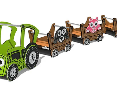 Toby the Tractor and Trailer Set Thumbnail 1
