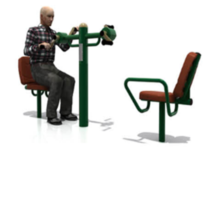 Double Hand Bike With Chair Thumbnail 3