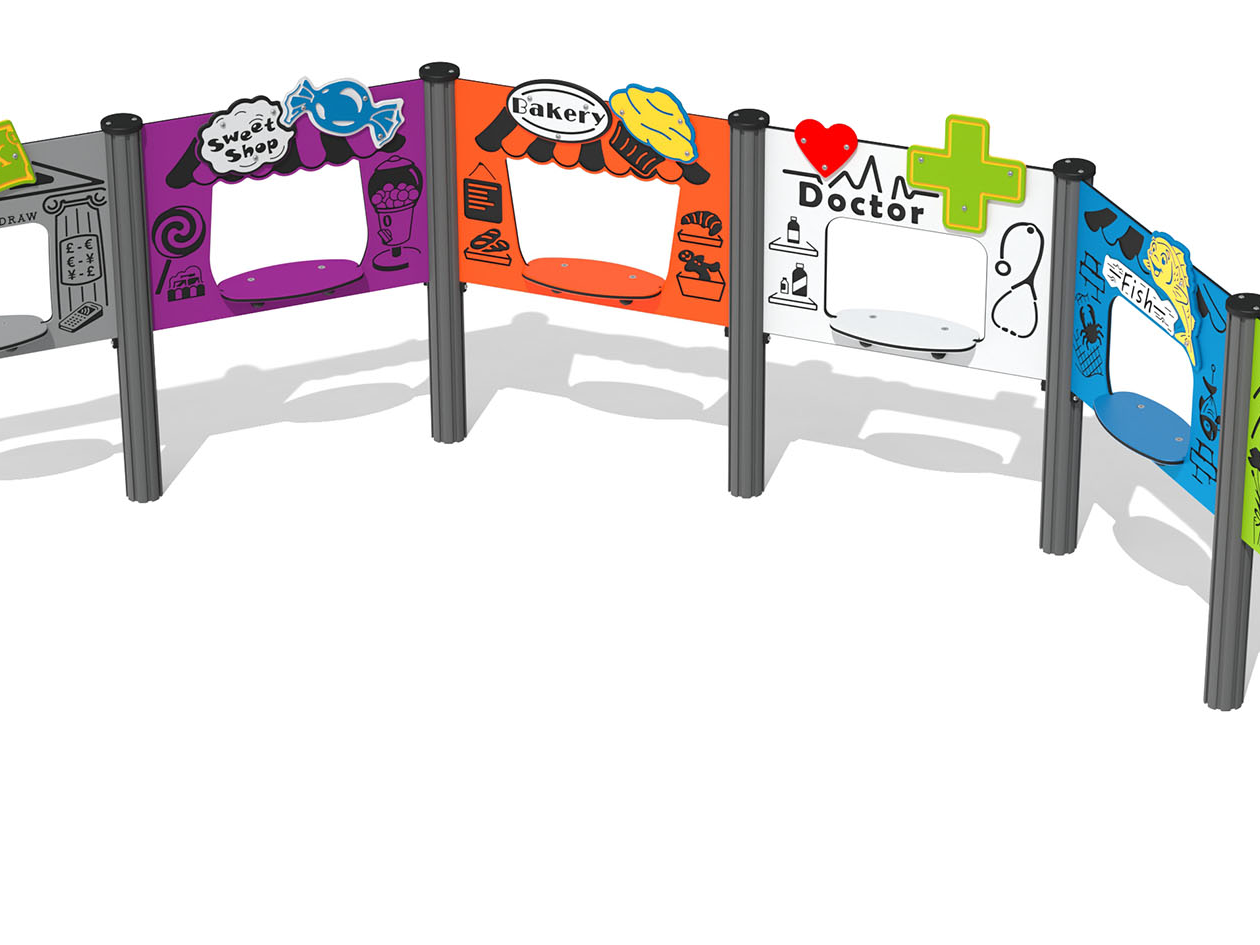 Toy Town Play Panel Set Thumbnail 3