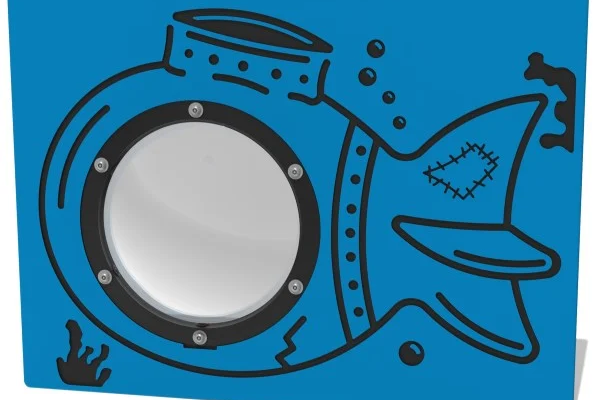 Underwater Sub Play Panel