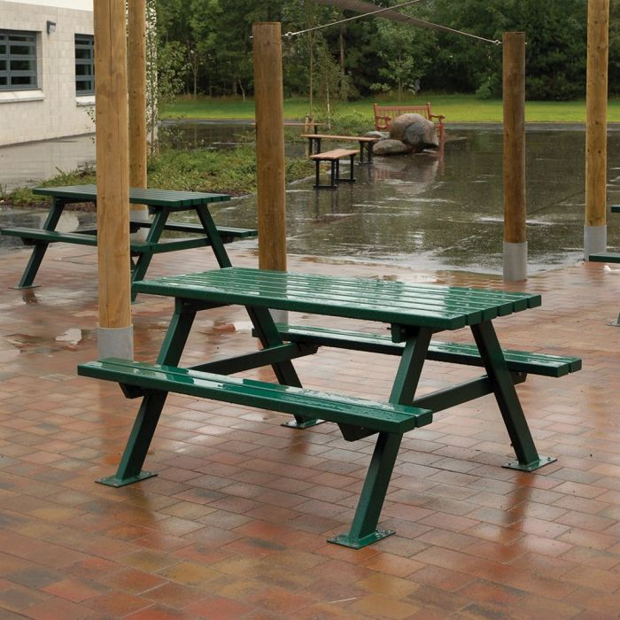 Steel Picnic benches Thumbnail 2
