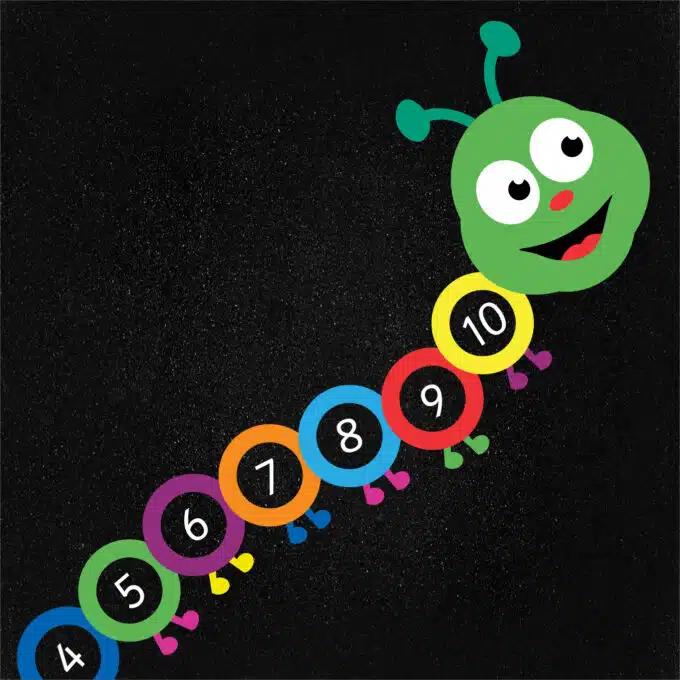 Numeracy Outline Caterpillar